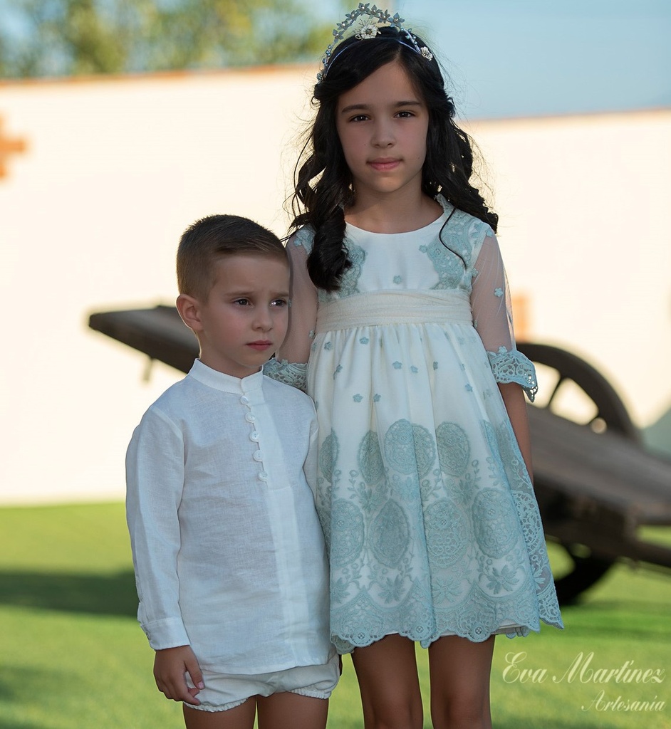 Camisa niño blanca Cleo