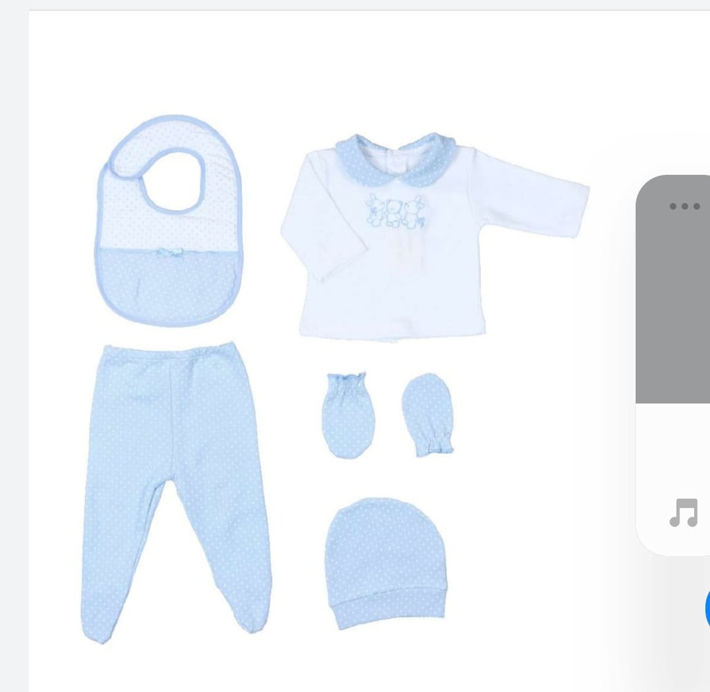 Conjunto 5 piezas