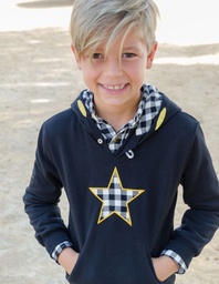 Sudadera niño negra