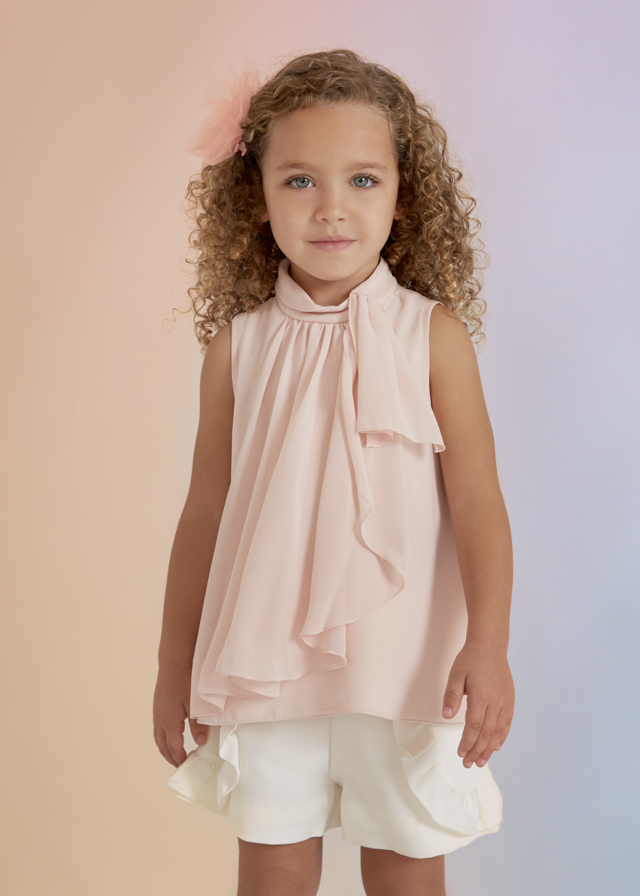 5132 Blusa gasa volante