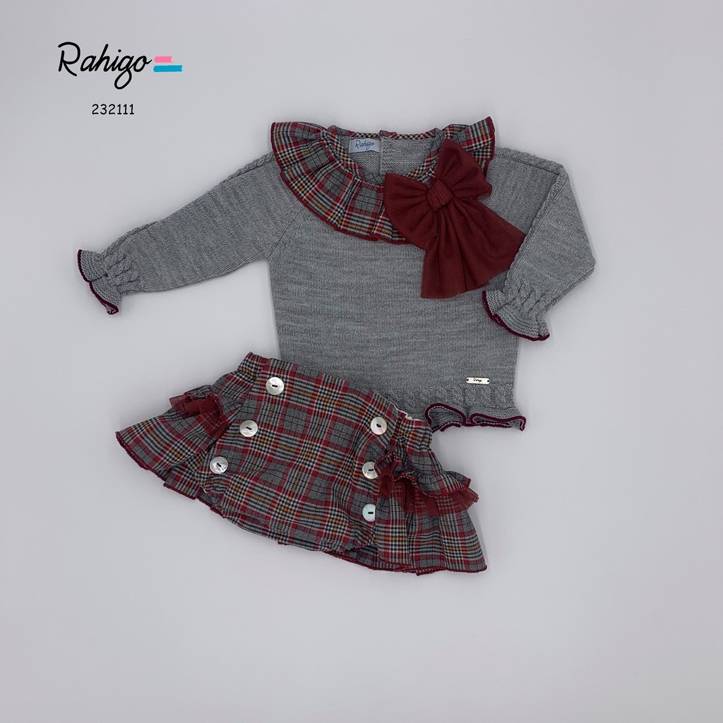 Conjunto 2pc falda+jersey 232111