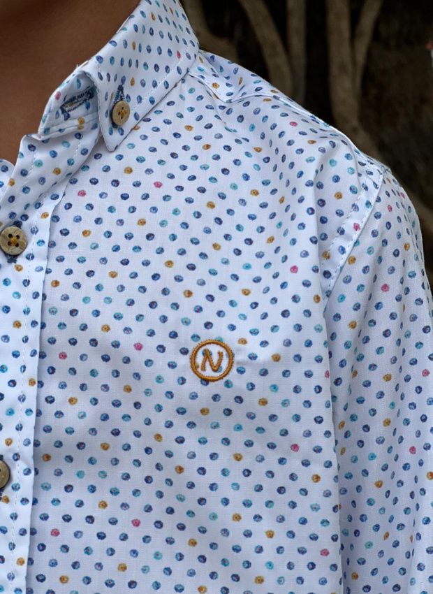 2425 Camisa topitos