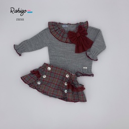 [232111] Conjunto 2pc falda+jersey 232111