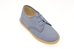 Zapato yute indigo