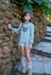 [2211004] Conjunto short sudadera