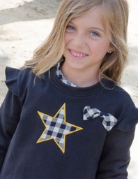 [0422] Sudadera niña negra