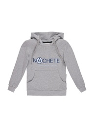 [2622] Sudadera gris letra nachete